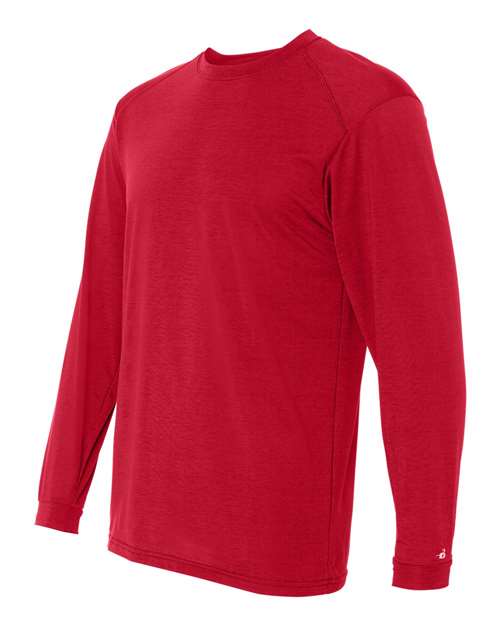 B-Tech Cotton-Feel Long Sleeve T-Shirt | USA Decoration