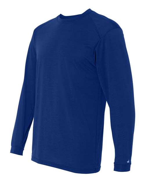 B-Tech Cotton-Feel Long Sleeve T-Shirt | USA Decoration