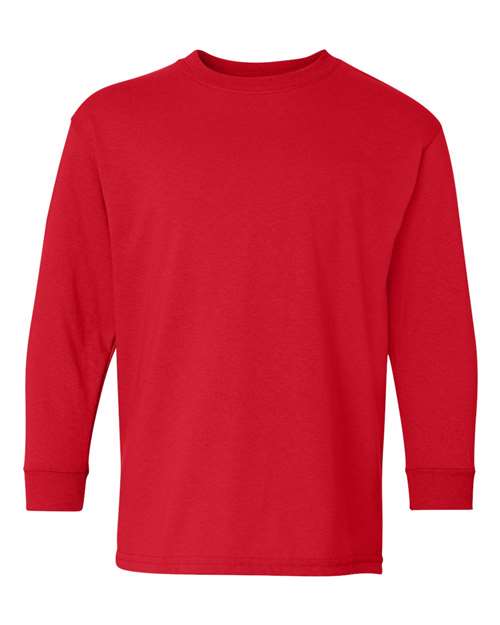 Heavy Cotton™ Youth Long Sleeve T-Shirt | USA Decoration