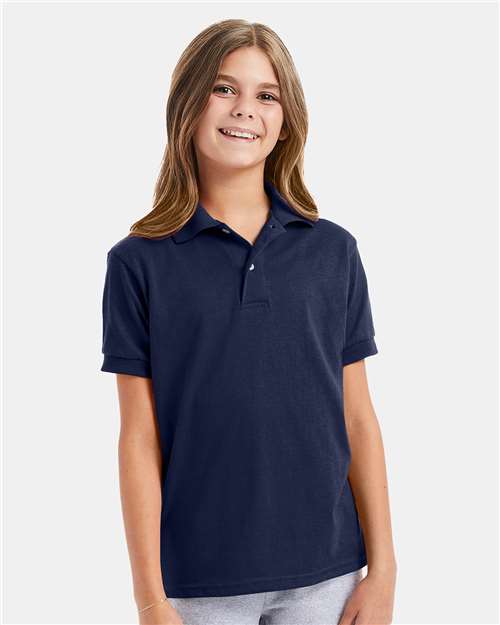Youth Ecosmart® Jersey Polo | USA Decoration