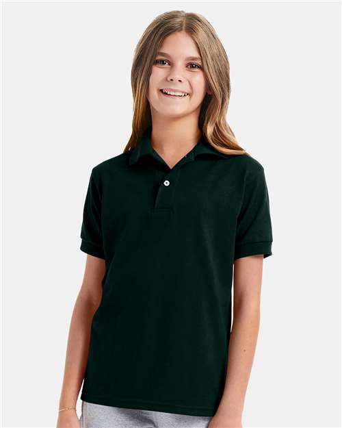 Youth Ecosmart® Jersey Polo | USA Decoration