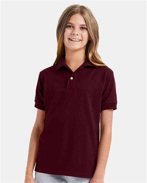 Youth Ecosmart® Jersey Polo | USA Decoration