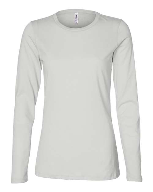 Women’s Relaxed Jersey Long Sleeve Tee | USA Decoration