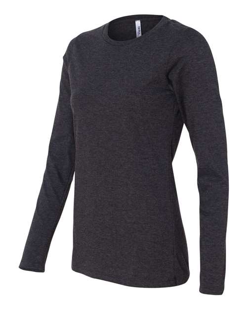 Women’s Relaxed Jersey Long Sleeve Tee | USA Decoration
