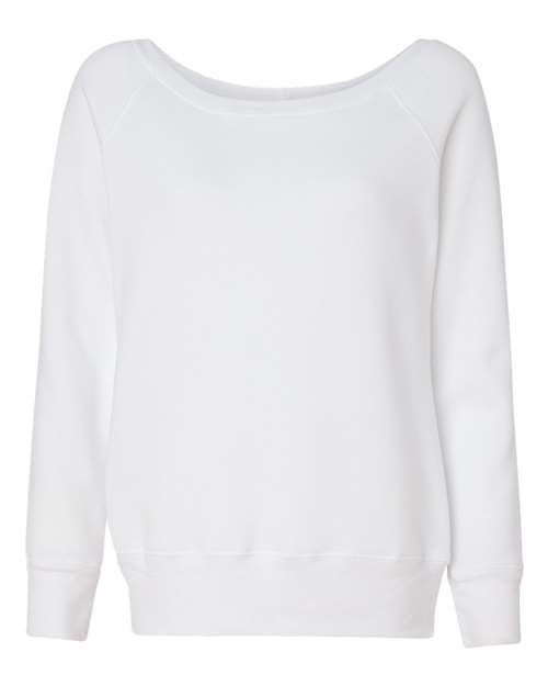 Women’s Sponge Fleece Wide Neck Sweatshirt | USA Decoration