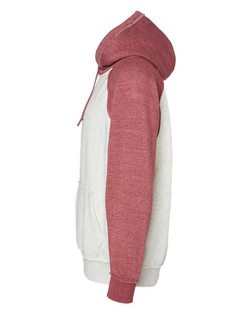 Vintage Heather Hooded Sweatshirt | USA Decoration