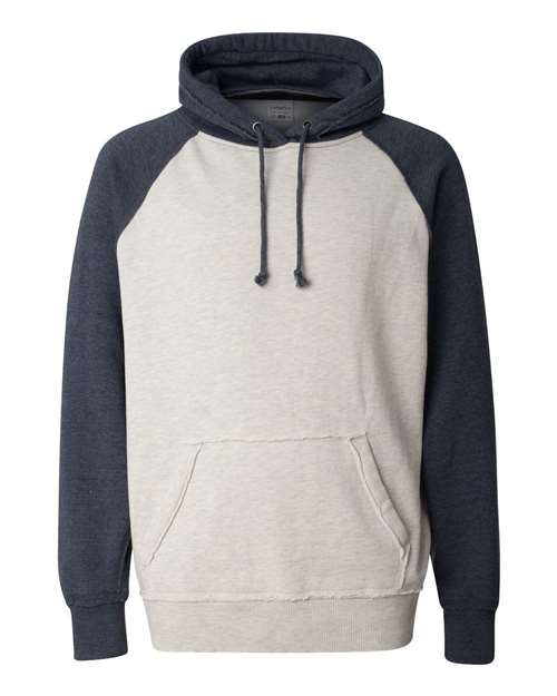 Vintage Heather Hooded Sweatshirt | USA Decoration