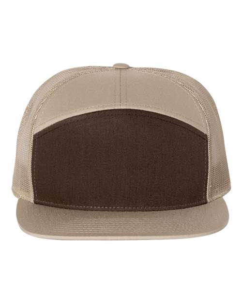 Seven-Panel Trucker Cap | USA Decoration