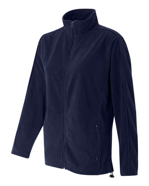 Women's Microfleece Full-Zip Jacket | USA Decoration