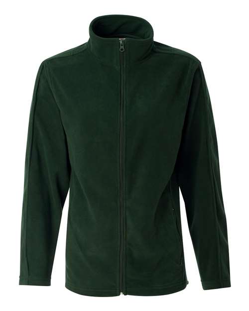 Women's Microfleece Full-Zip Jacket | USA Decoration