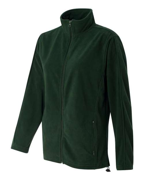 Women's Microfleece Full-Zip Jacket | USA Decoration