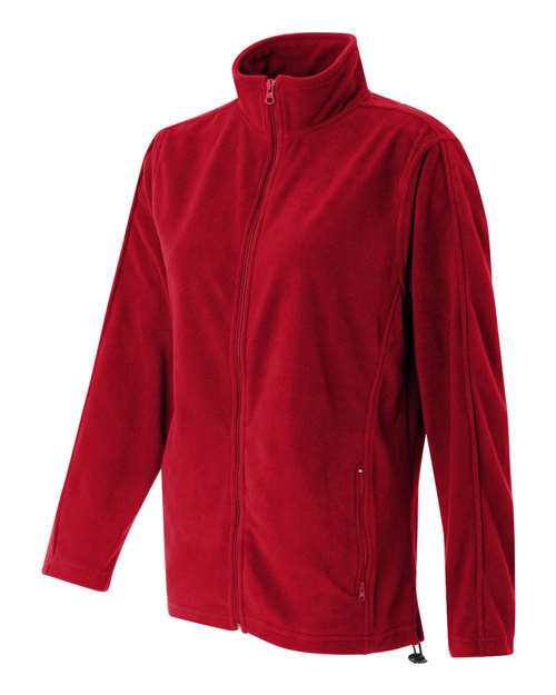 Women's Microfleece Full-Zip Jacket | USA Decoration