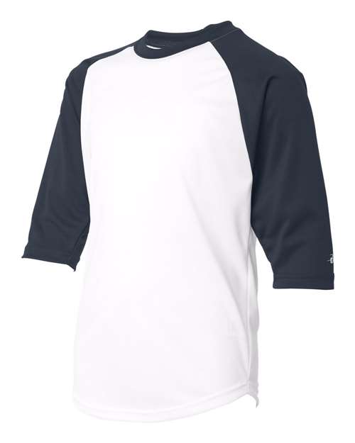 Youth B-Core 3/4 Sleeve Baseball T-Shirt | USA Decoration