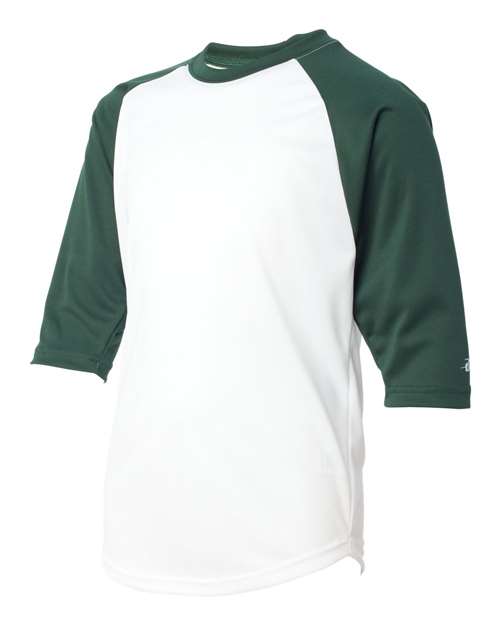 Youth B-Core 3/4 Sleeve Baseball T-Shirt | USA Decoration