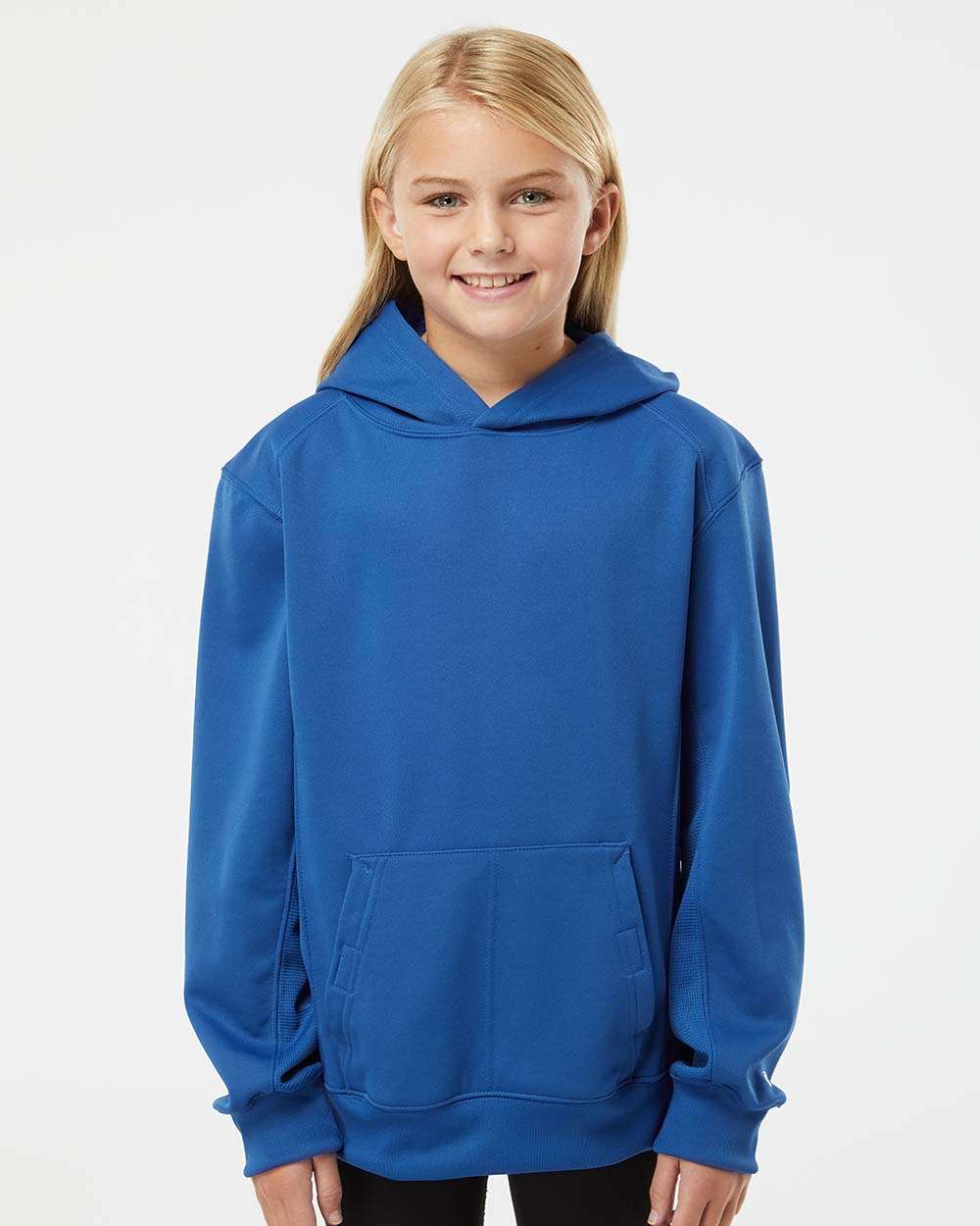 Youth Sport Athletic Fleece Hooded Sweatshirt | USA Decoration