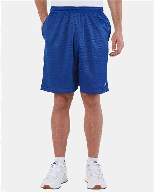Polyester Mesh 9" Shorts with Pockets | USA Decoration