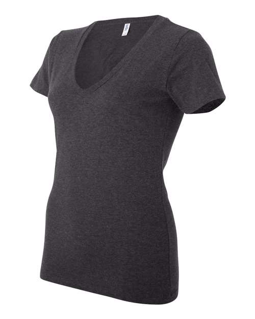 Women’s Jersey Deep V-Neck Tee | USA Decoration