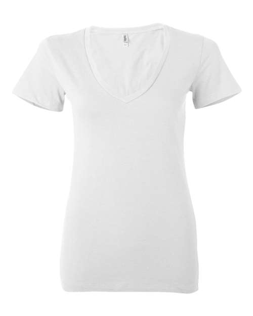 Women’s Jersey Deep V-Neck Tee | USA Decoration