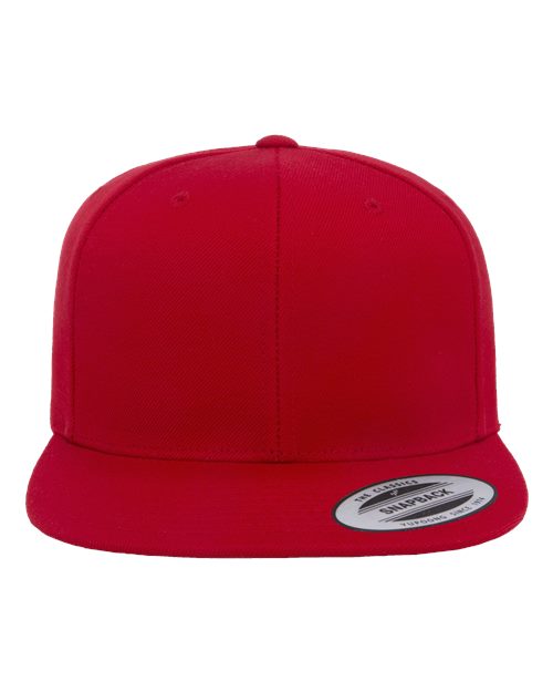 Premium Flat Bill Snapback Cap | USA Decoration