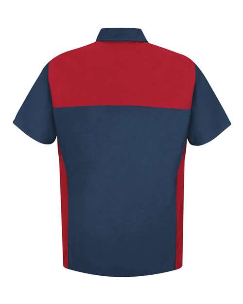 Short Sleeve Motorsports Shirt | USA Decoration