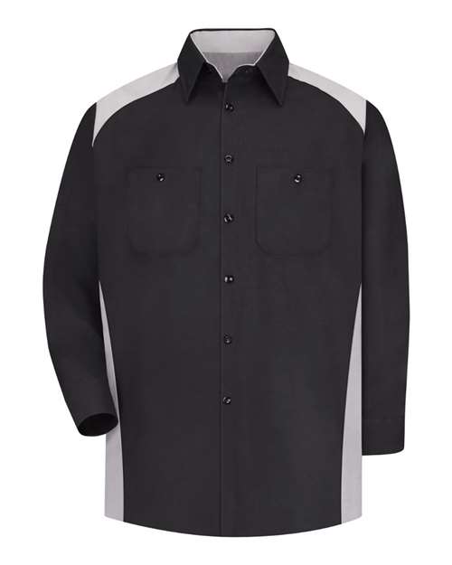 Long Sleeve Motorsports Shirt | USA Decoration