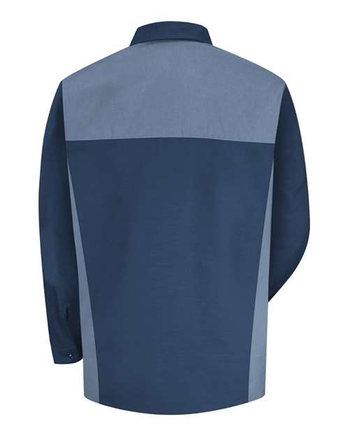 Long Sleeve Motorsports Shirt | USA Decoration