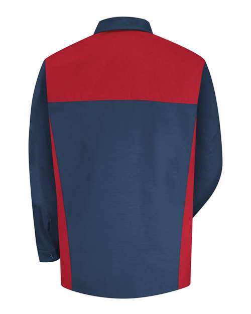 Long Sleeve Motorsports Shirt | USA Decoration