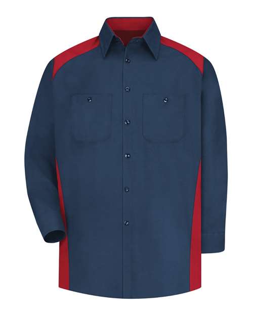 Long Sleeve Motorsports Shirt | USA Decoration