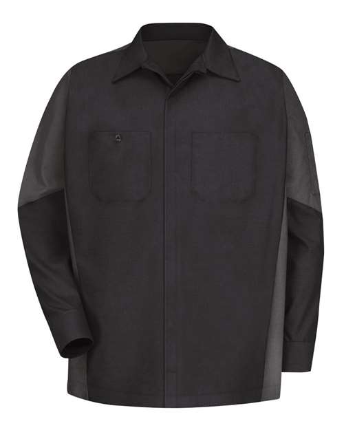 Long Sleeve Automotive Crew Shirt | USA Decoration