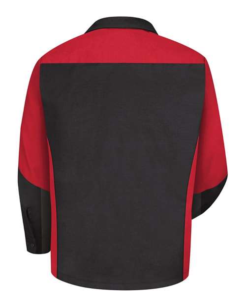 Long Sleeve Automotive Crew Shirt | USA Decoration