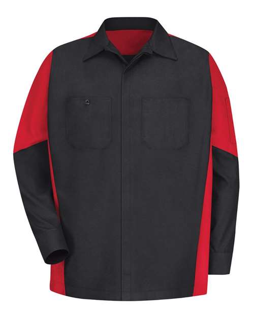 Long Sleeve Automotive Crew Shirt | USA Decoration