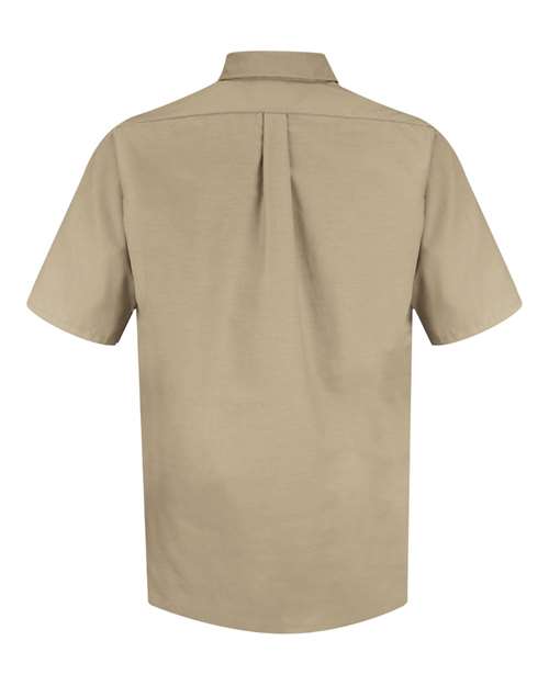Poplin Short Sleeve Dress Shirt | USA Decoration