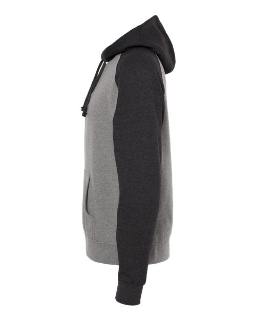 Raglan Hooded Sweatshirt | USA Decoration