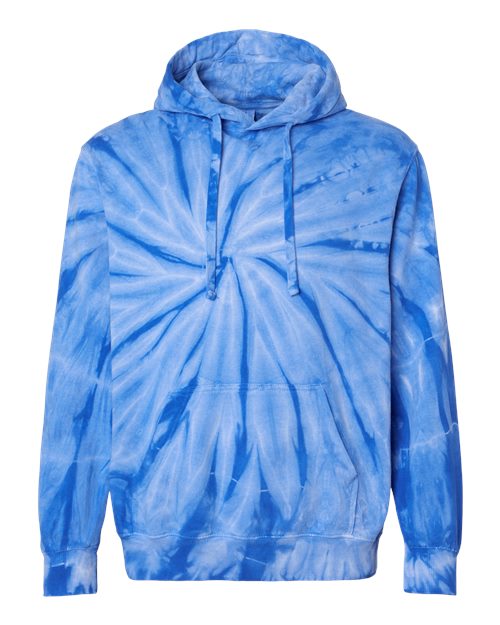 Cyclone Tie-Dyed Hooded Sweatshirt | USA Decoration