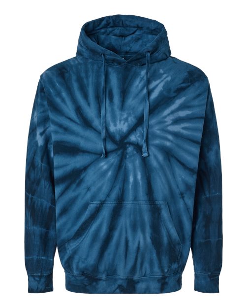 Cyclone Tie-Dyed Hooded Sweatshirt | USA Decoration