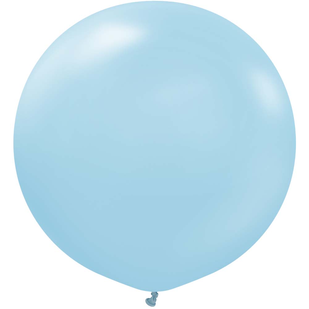 Latex Balloons 36 Inch Kalisan Macaron Blue