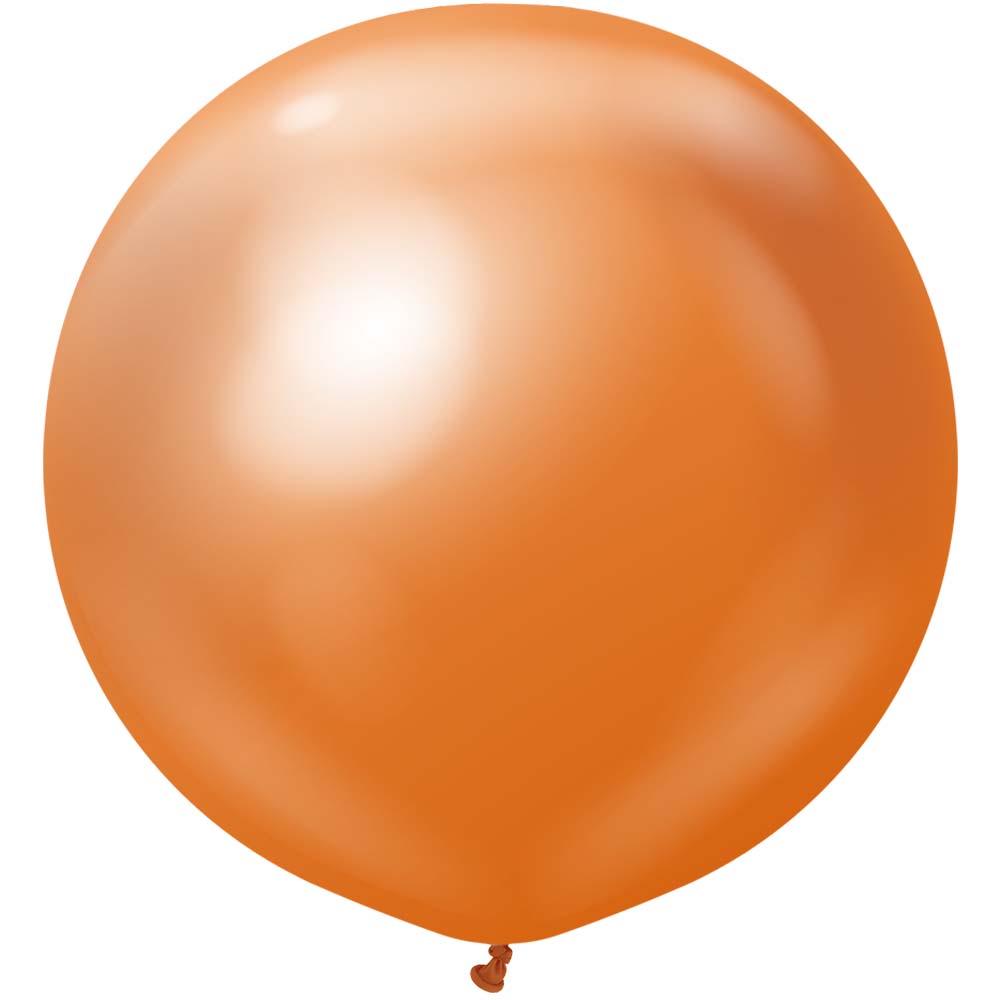 36 Inch Latex Balloons Mirror Copper
