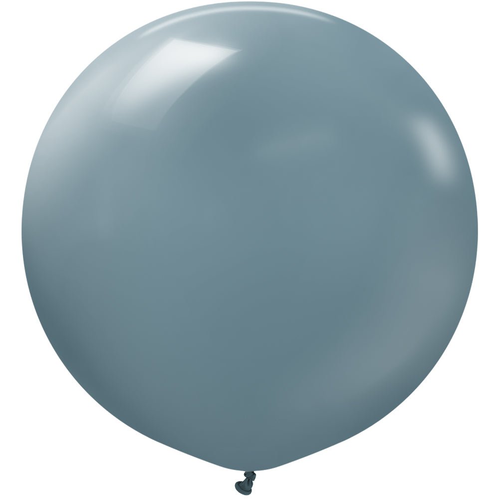 Latex Balloons 36 Inch Kalisan Retro Denim Blue