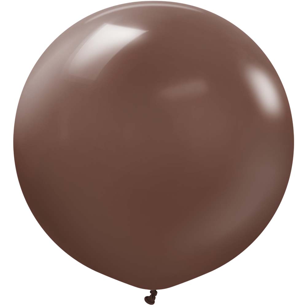Latex Balloons 36 Inch Chocolate Brown