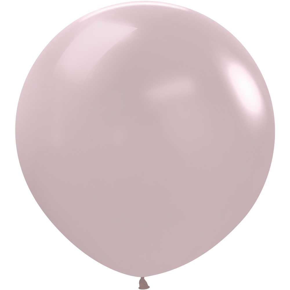 36 Inch Latex Balloons - Pastel Dusk Rose
