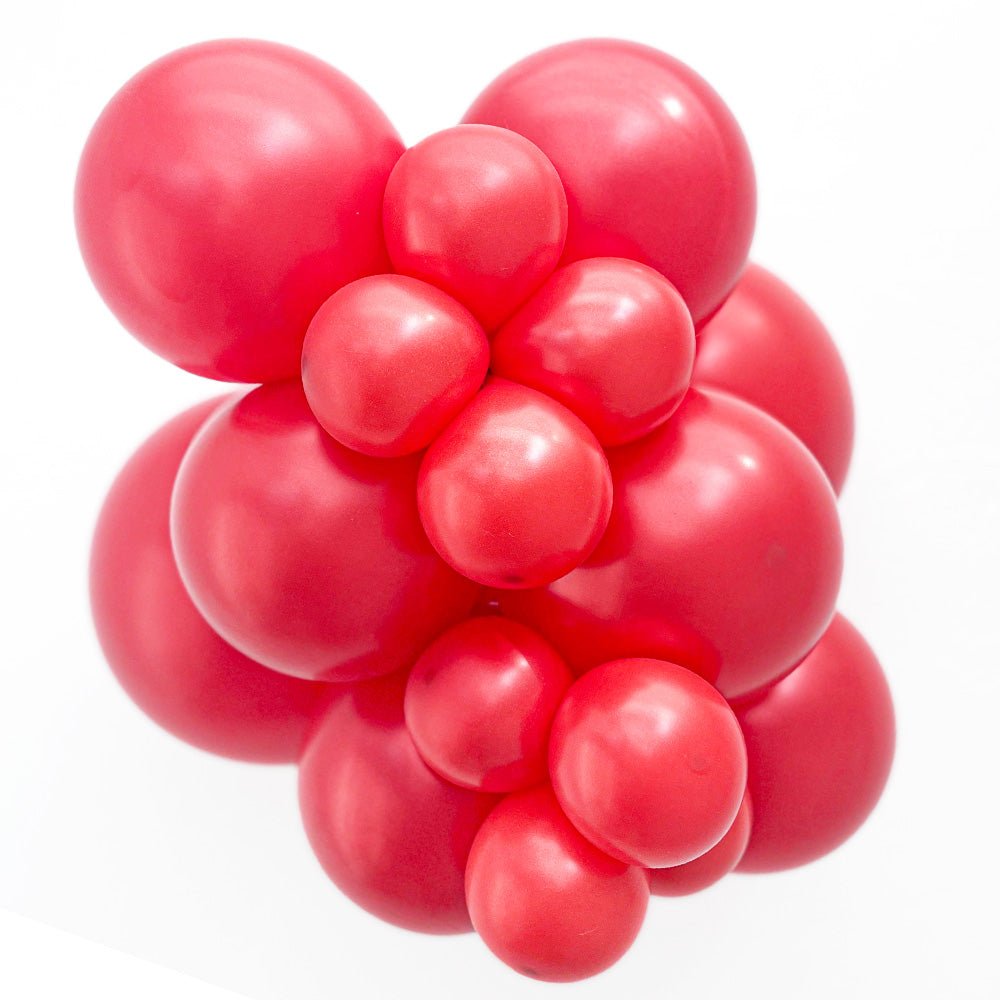 Latex Balloons 36 Inch TUFTEX Metallic Starfire Red
