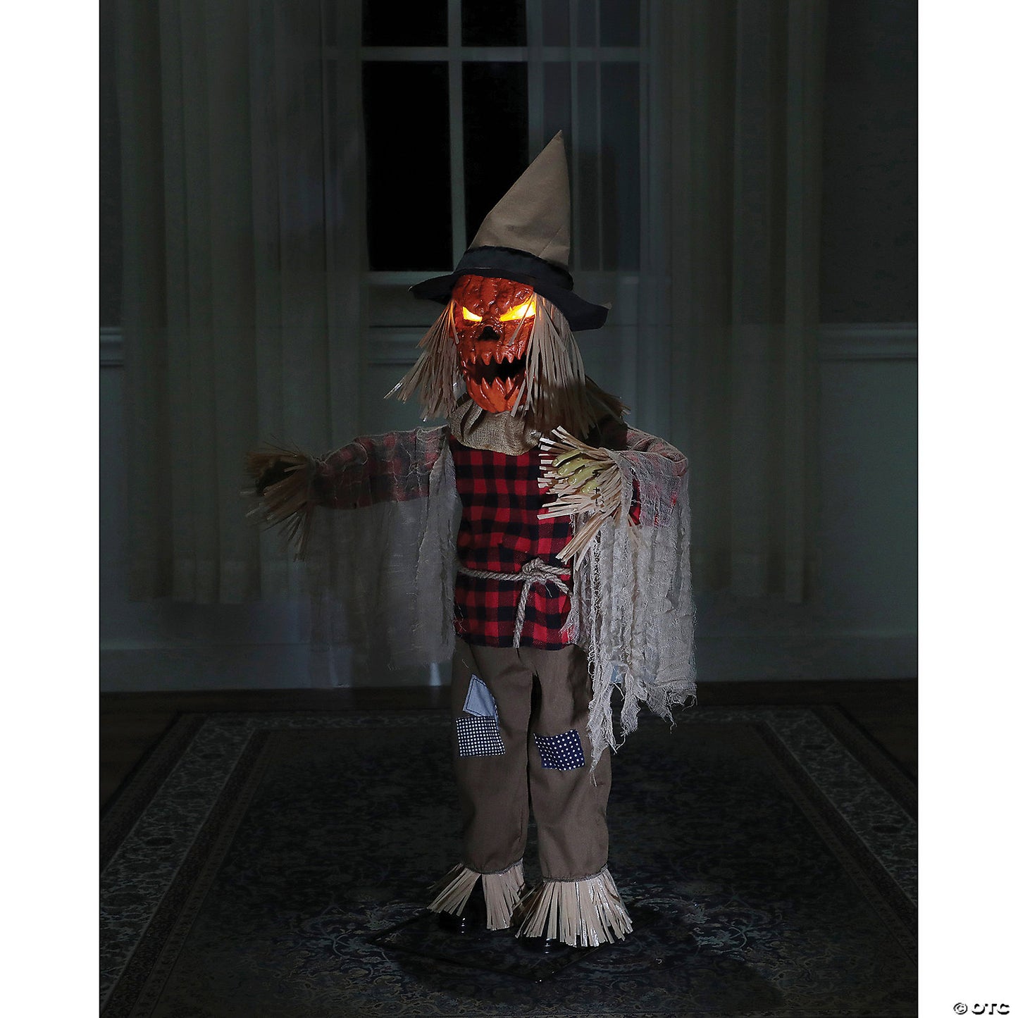 36" Twitching Scarecrow Animated Prop | USA Decoration®