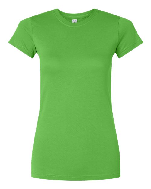Women's Fitted Fine Jersey Tee | USA Decoration
