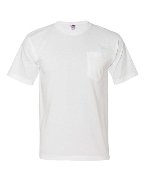 USA-Made Midweight Pocket T-Shirt | USA Decoration