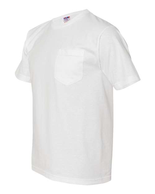 USA-Made Midweight Pocket T-Shirt | USA Decoration