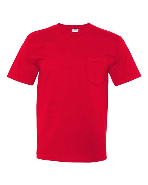 USA-Made Midweight Pocket T-Shirt | USA Decoration