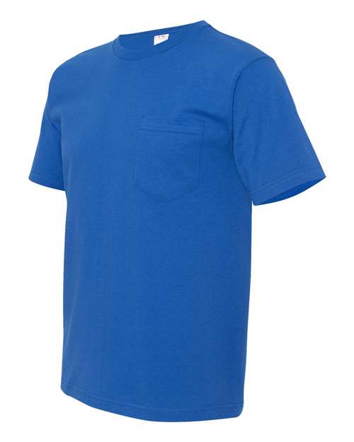 USA-Made Midweight Pocket T-Shirt | USA Decoration