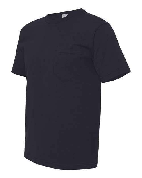 USA-Made Midweight Pocket T-Shirt | USA Decoration