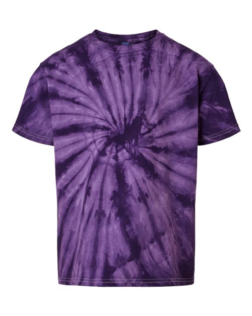 Youth Cyclone Pinwheel Tie-Dyed T-Shirt | USA Decoration