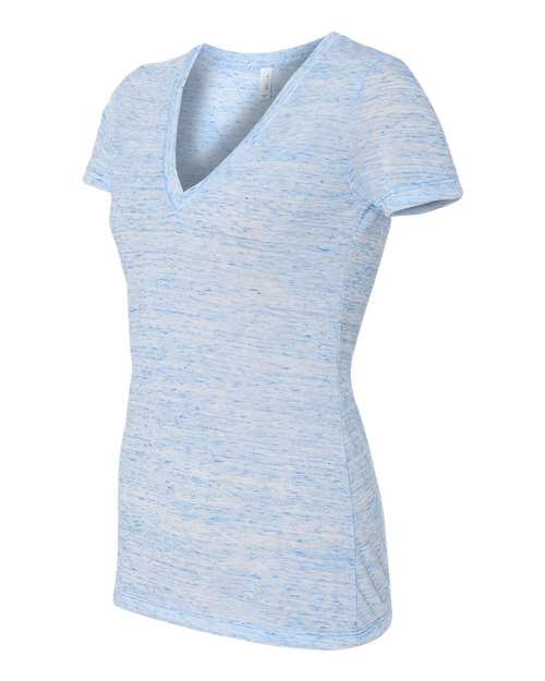 Women’s Jersey Deep V-Neck Tee | USA Decoration